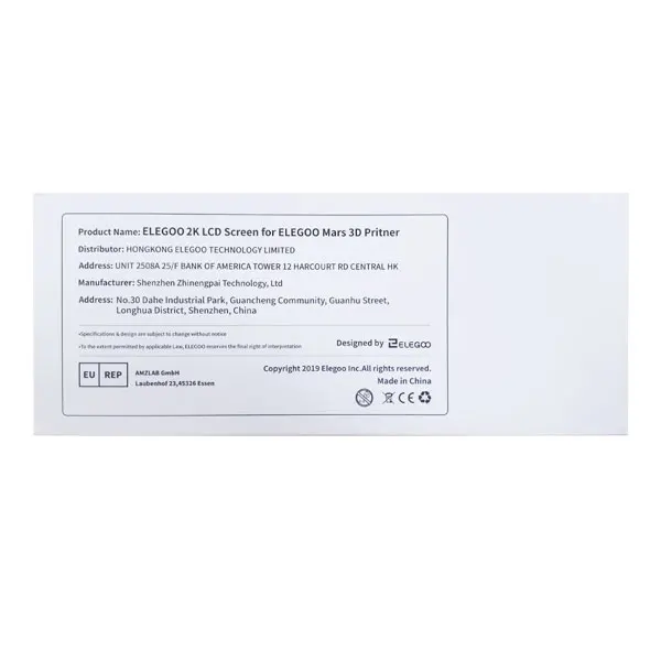 ЖК экран для 3D принтера ELEGOO LS055R1SX04 5 ''Sharp04 разрешение 2K SX04 2560x1440 фотона|Детали и