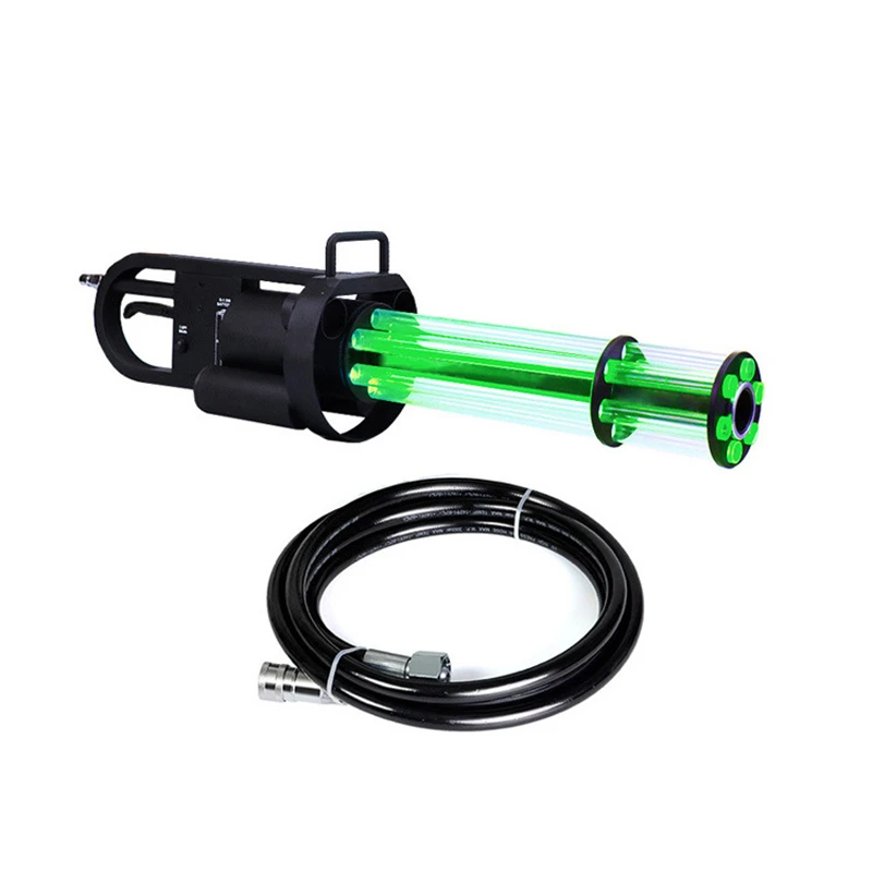 

Stage Disco Co2 jet Machine Gatling Handhold Dj LED Co2 Gun for Wedding Party