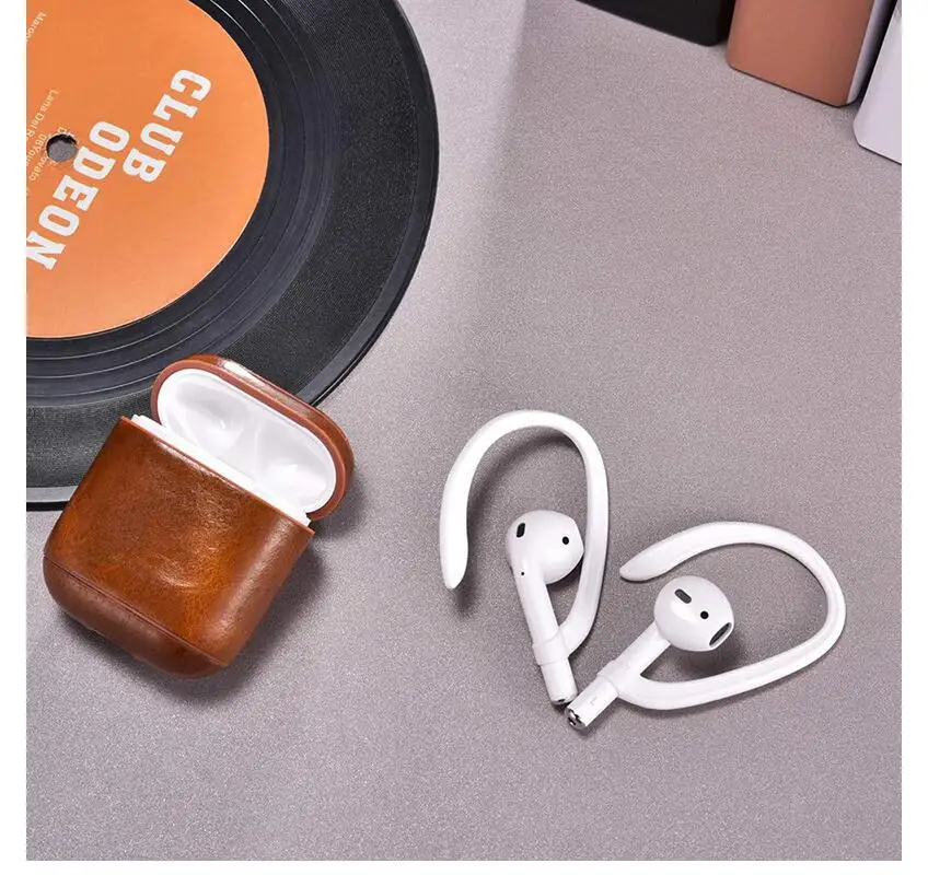 For Apply Airpods Bluetooth Headset Anti-Loss Earphone and Silica Gel Sport Hook Anti-Slip Earhook Accessories | Электроника