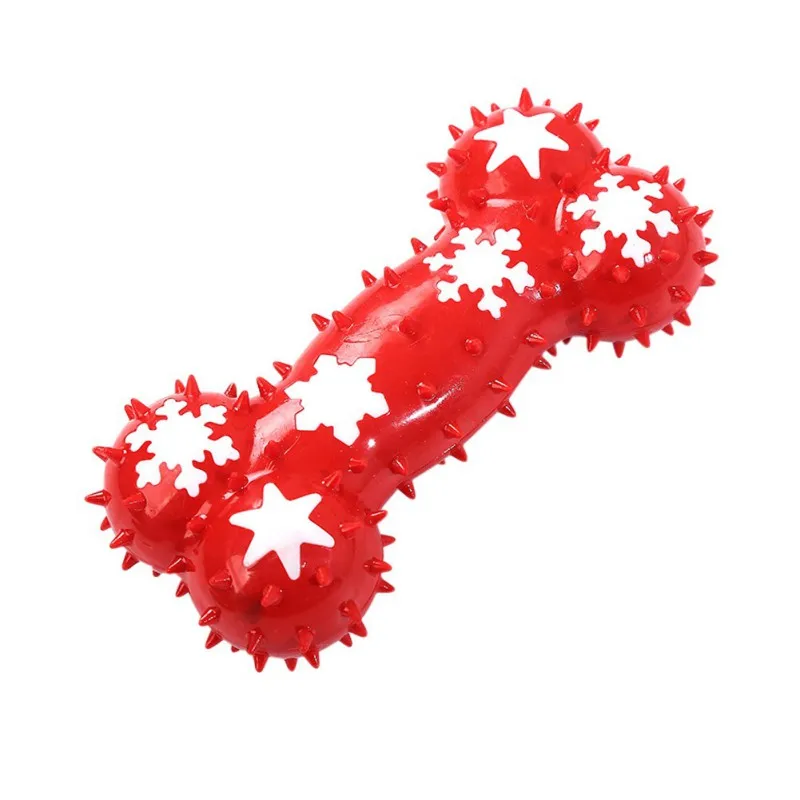 

Pet Dog Chewing Toy Cleaning Teeth Bite-resistant Molar Durable Simulation Bone Shape Pet Cat Dog Toy