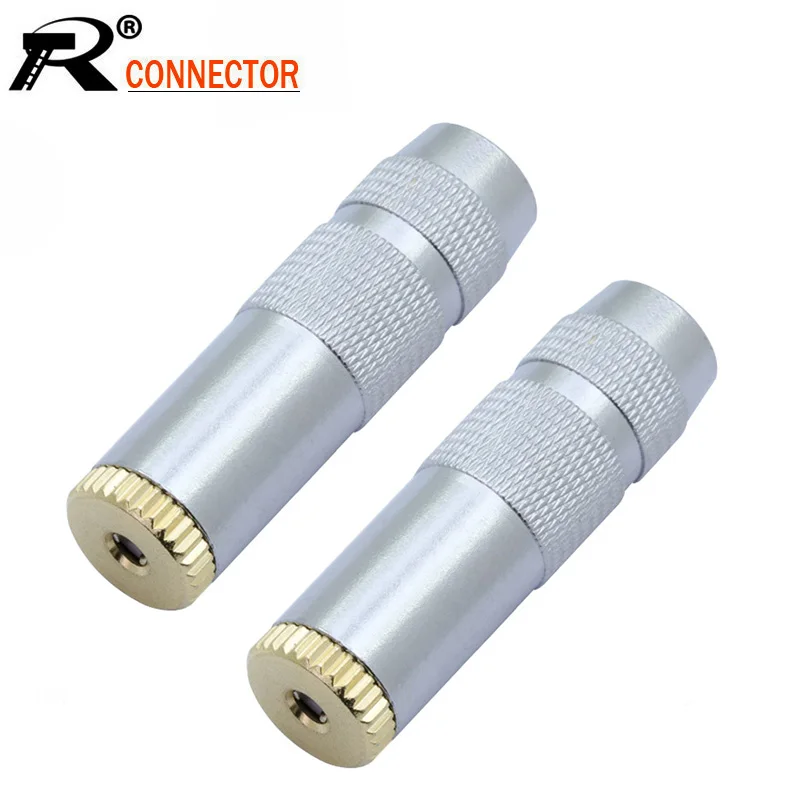 10 шт./лот 4 полюсный стерео разъем 2 5 мм паяльный контактный для 6 миллиметрового