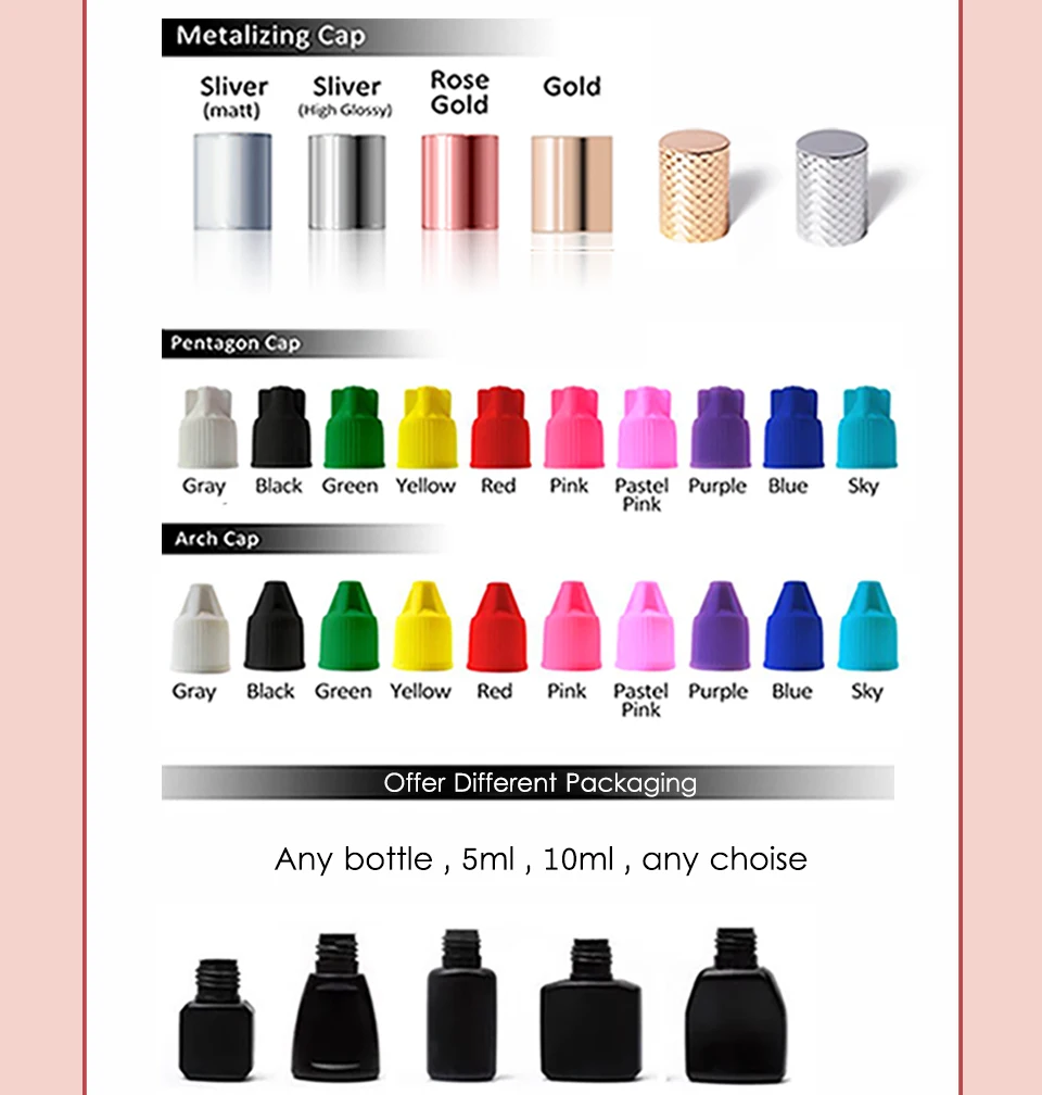 hieyelash 5ml Eyelash Extension Glue Private Label 2S Fast Drying Strong Adhesive Professional Glue For Grafted False Eyelashes