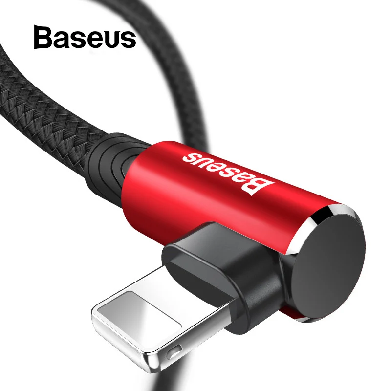 Baseus USB кабель для iPhone XR Xs Max 7 8 6 6s Plus 2A нейлоновый прочный телефонный кабель для iPhone 7 XR USB кабель для передачи данных Быстрая зарядка