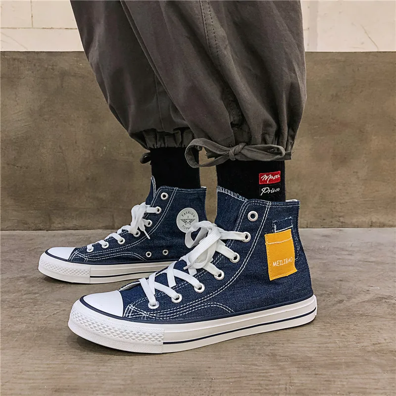 Высокие классические кроссовки для мужчин и женщин уличная Нескользящая