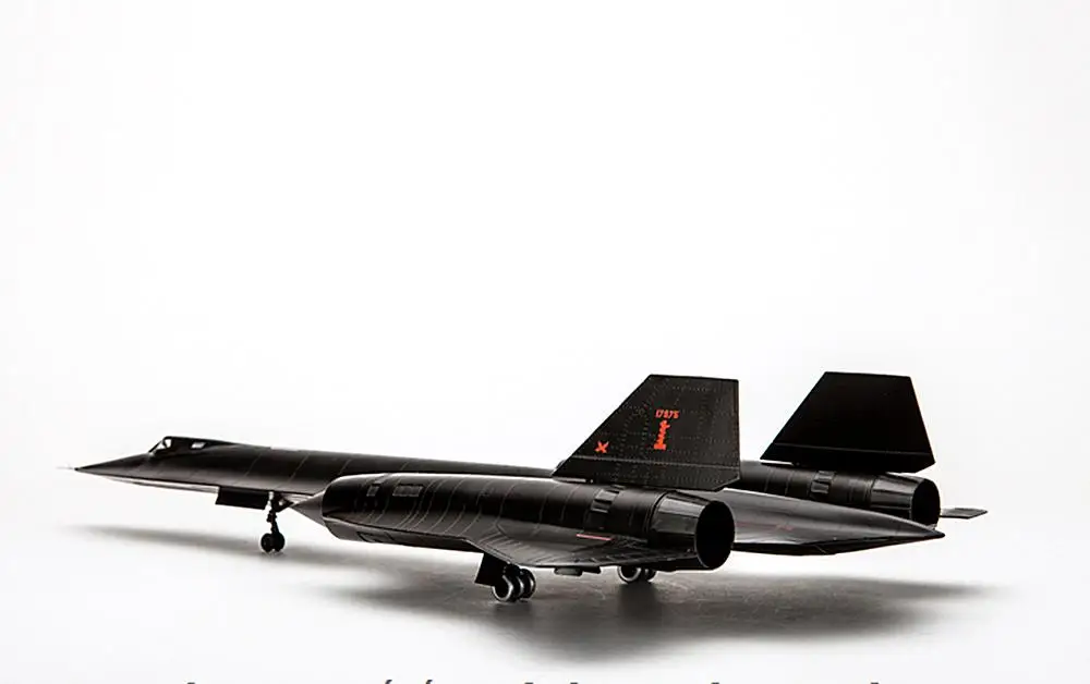 AF1 США SR-71 черная птица Камуфляж A 1/72 литья под давлением модель самолета |
