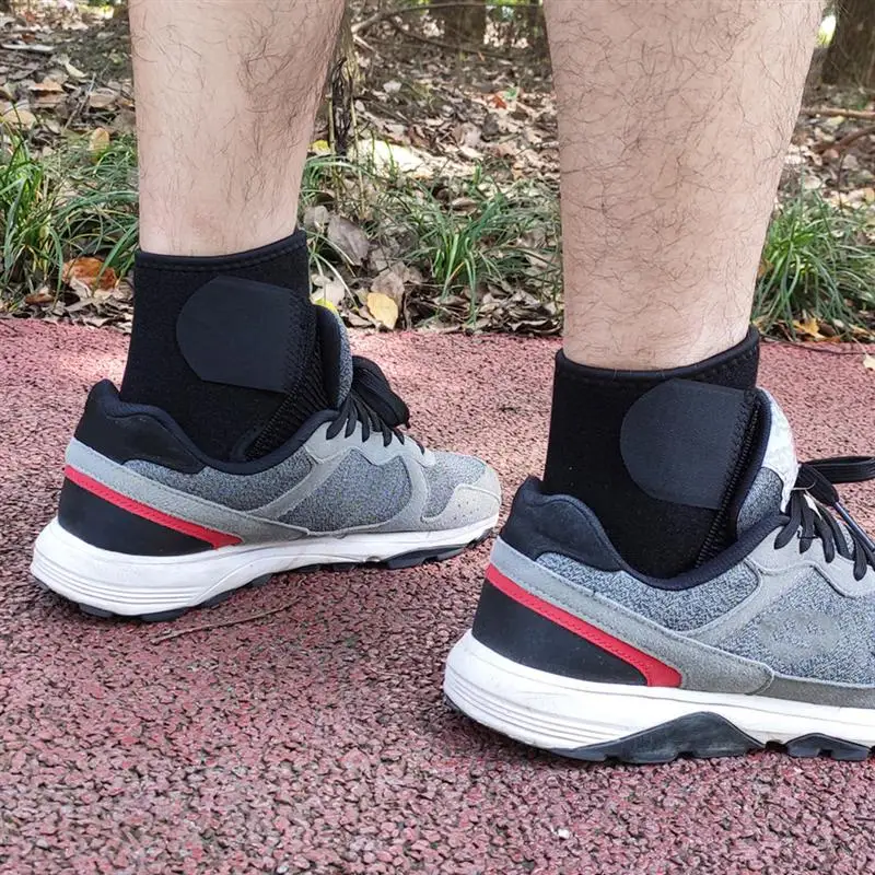 

2Pcs Breathable Ankle Support Brace Adjustable Elastic Ankle Protective Covers Practical Ankle Support Braces Covers