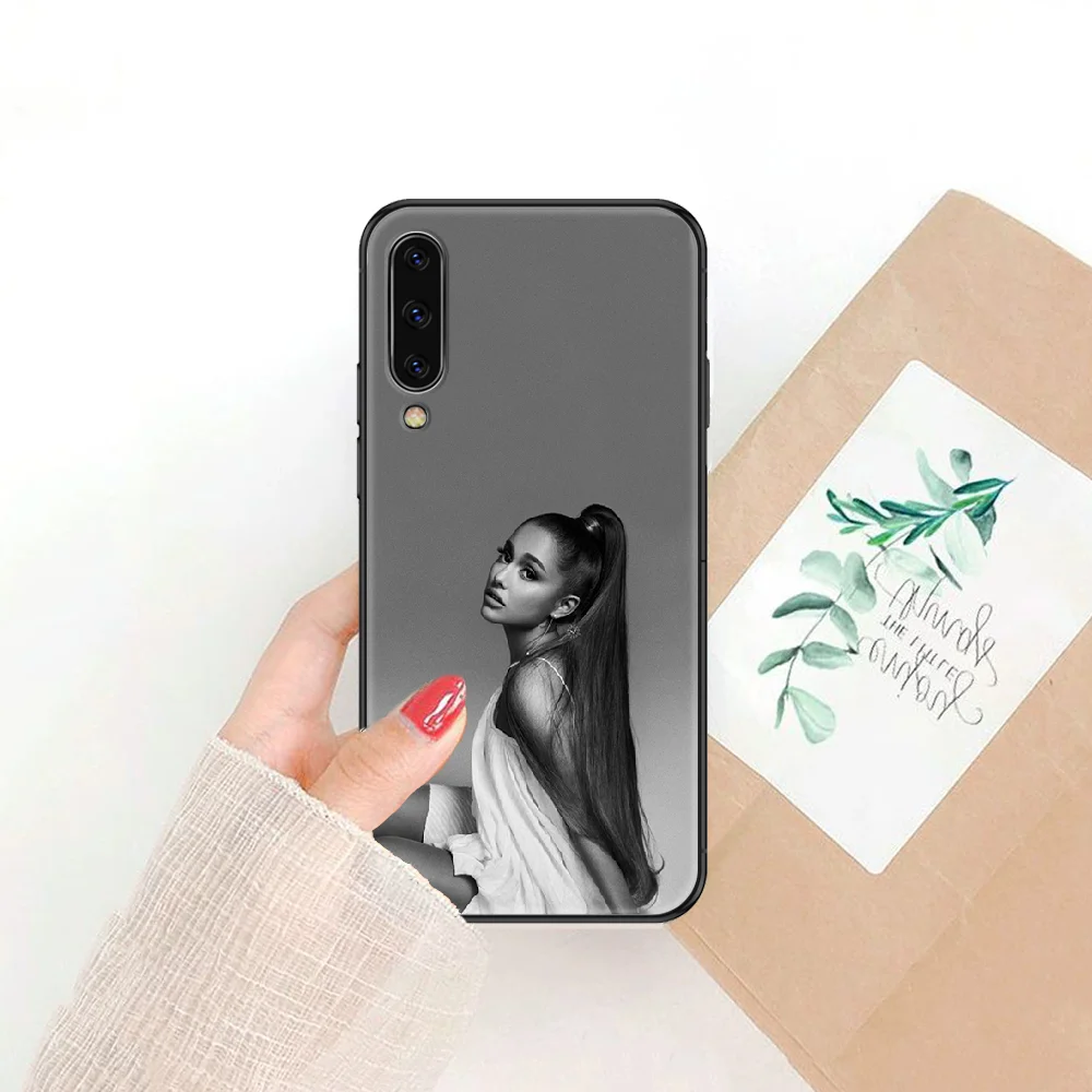 

Ariana Rainbow Sweetener Grande Phone case For Samsung Galaxy A 3 5 7 8 10 20 21 30 40 50 51 70 71 E S 2016 2018 4G black soft