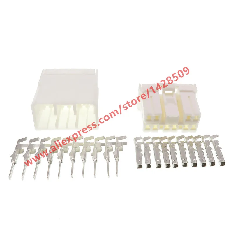 5 комплектов 10 Pin Авто электрический разъем штырь вилка жгута проводов Женский