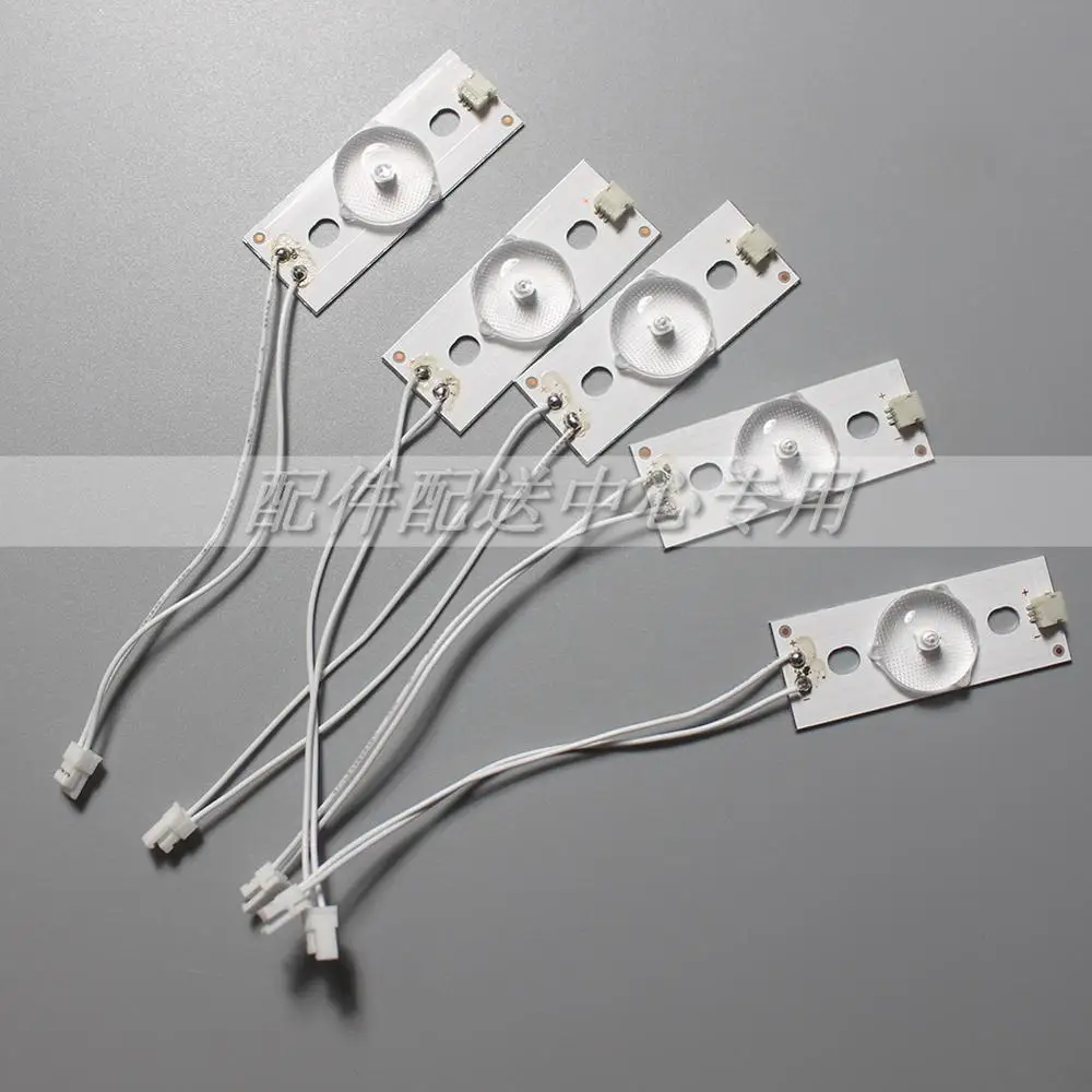 100 шт. x 3 в светодиодный ные диоды лампы алюминиевая пластина 32 65 дюймов