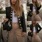 Куртка женская с длинным рукавом, на пуговицах