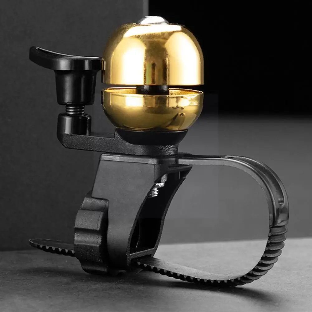 

Retro Copper Alloy Mini Bells For Mountain Bike Bicycle Warning Bell Universal Safety Gold Handlebar Black Silver Color Q2L A2A6