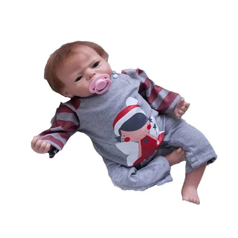Детские куклы 50 см имитация из силикона Reborn Baby Doll игрушки реалистичные