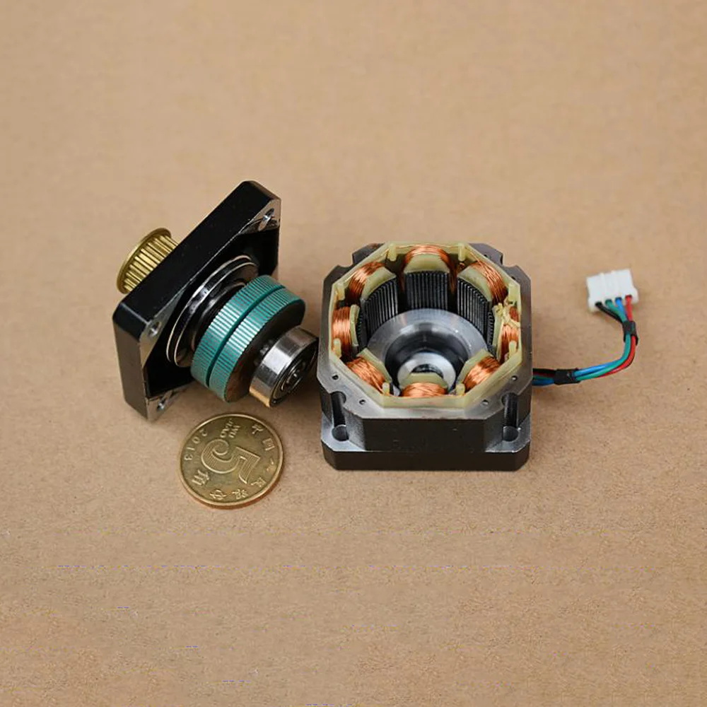 2-фазный 4-проводной 39 шаговый двигатель DC 12V с высоким крутящим моментом