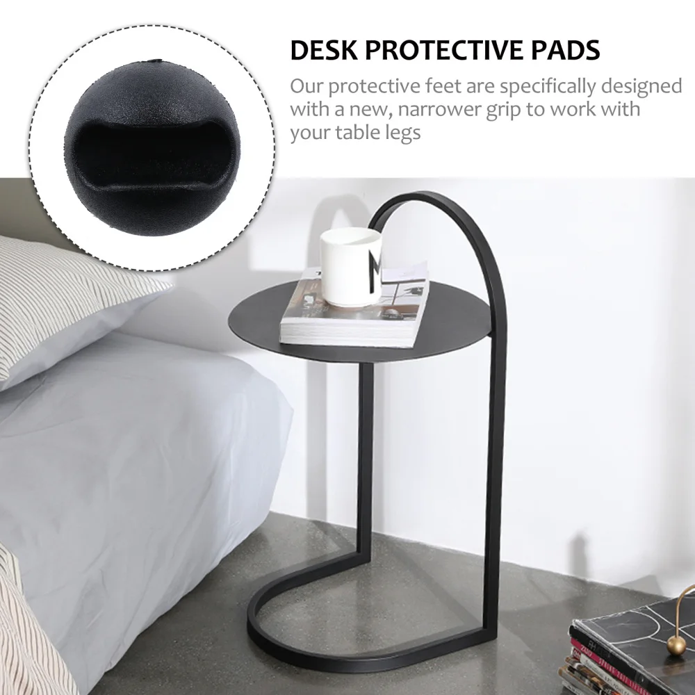 

12pcs Table Feet Covers Non-skid Chair Feet Caps Hairpin Chair Foot Pads