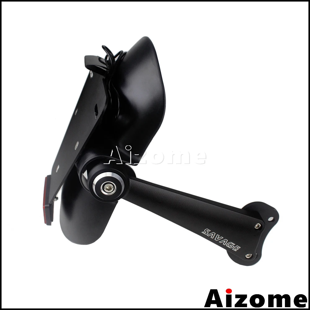 Мотоциклетное алюминиевое боковое крыло для BMW R nineT R9T 2014-2018 заднее колесо защита