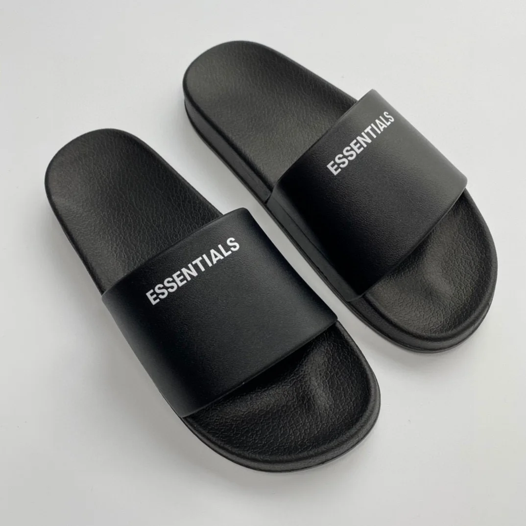 Брендовые летние тапочки для улицы мягкая подошва из искусственной кожи модные