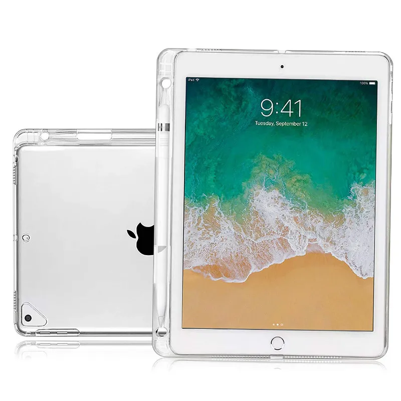Чехол карандаш для iPad Pro 10 5 дюймов модная Мягкая силиконовая задняя крышка