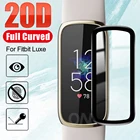20D изогнутая кромка, полное покрытие, мягкая защитная пленка для Fitbit Luxe smart band, аксессуары для защиты экрана часов (не стекло)