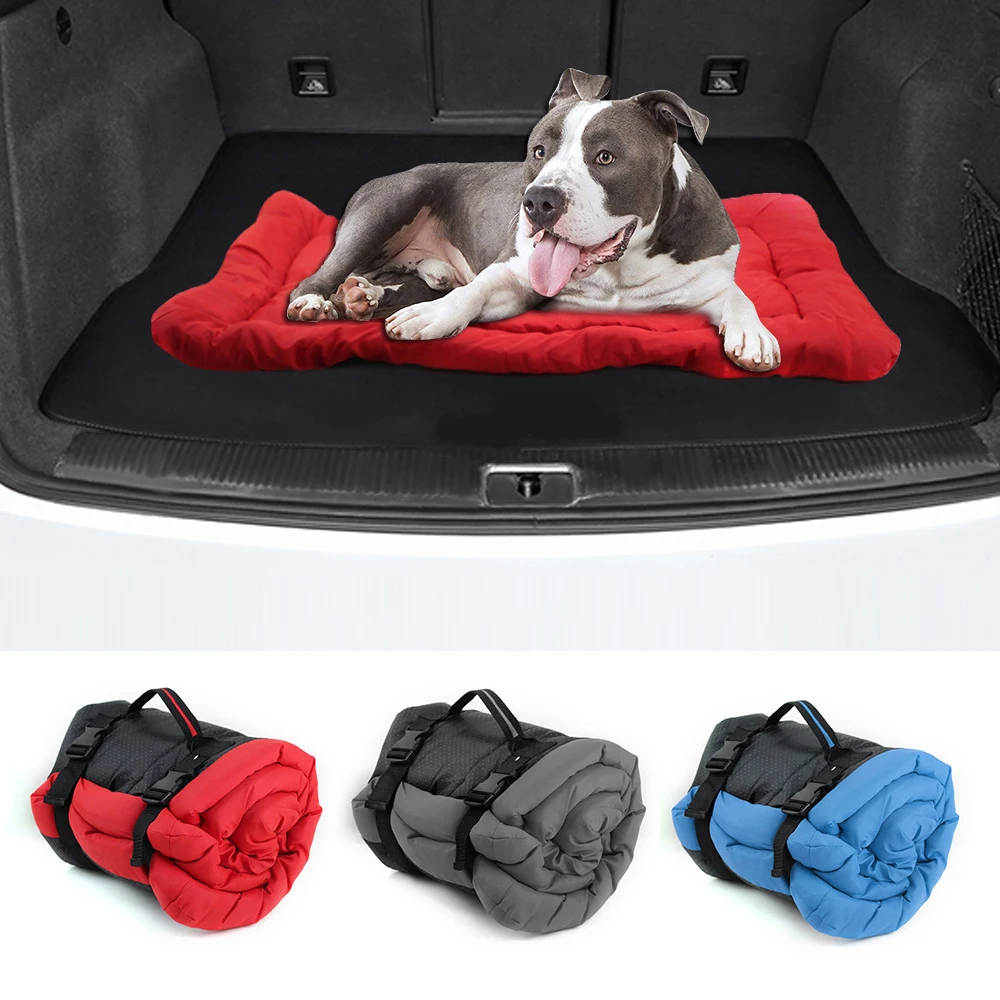 

для собак лежанка для собак лежанка Портативный коврик для домашних питомцев, водонепроницаемый мягкий удобный матрас для собак, товары дл...