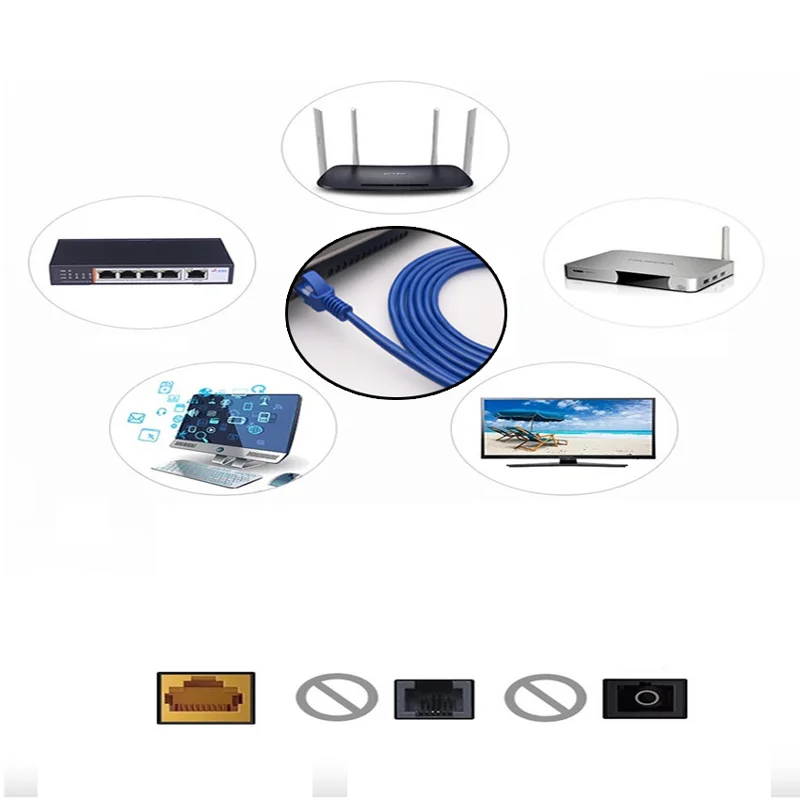 1 рулон электрические провода поддерживает патч-корд компьютерные Ethernet кабель провода 1/2/3/5/10/20 Вт, 30 Вт, 50 м для 10/100 BASE-TX