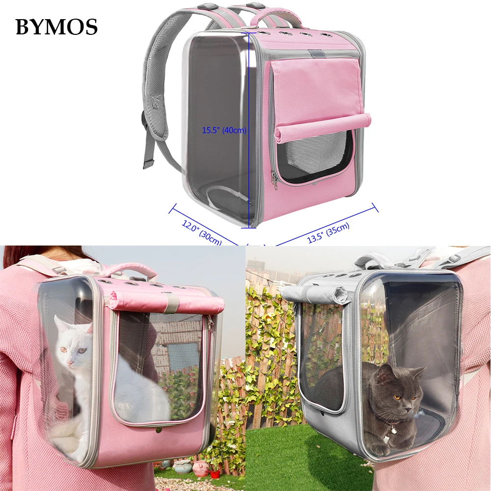 

Вместительный рюкзак-переноска для домашних питомцев, сетчатый ремень для собак и кошек, удобный для Путешествий, Походов, прогулок