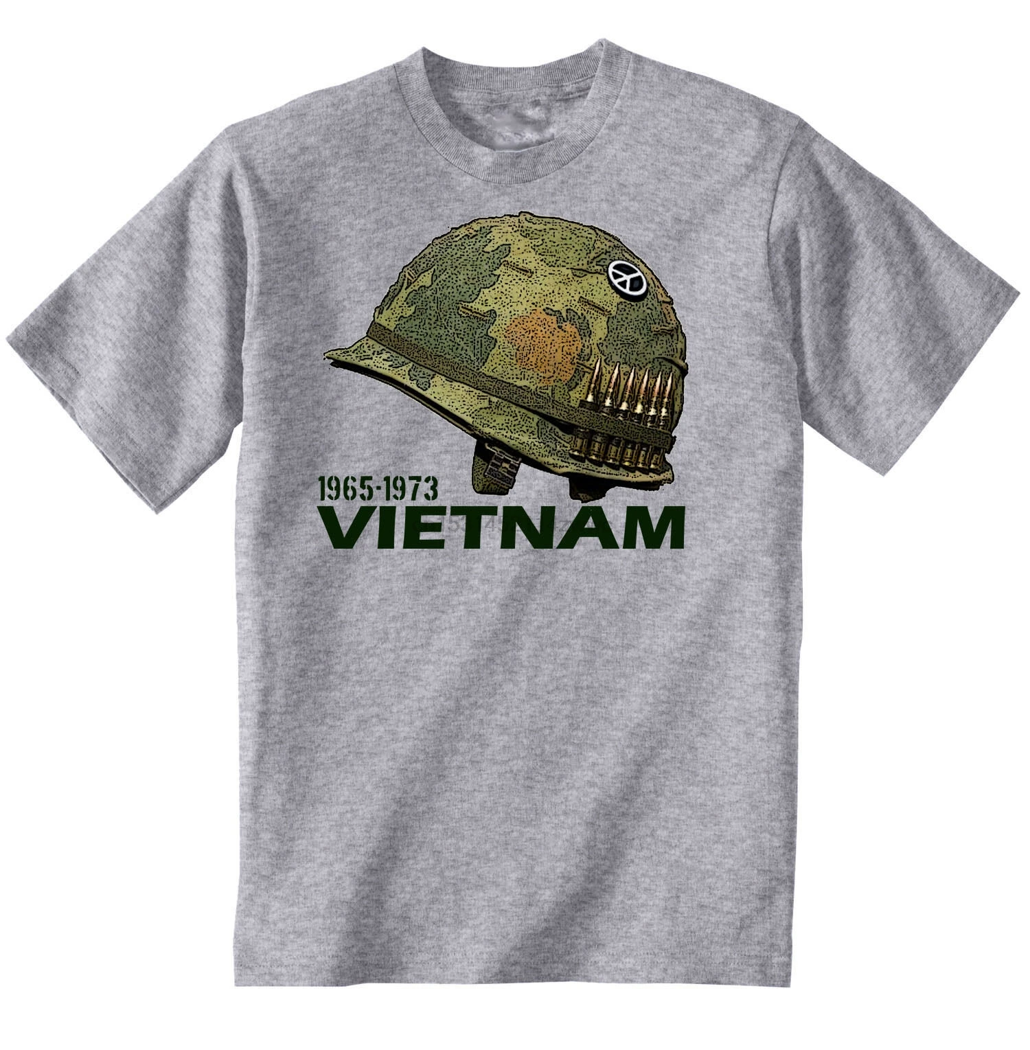 США Вьетнам яркая новинка удивительная серая футболка из хлопка 2020 Мужская