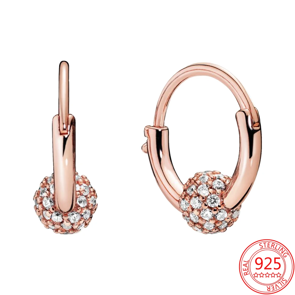 

Женские серьги из серебра 100% пробы с фианитами