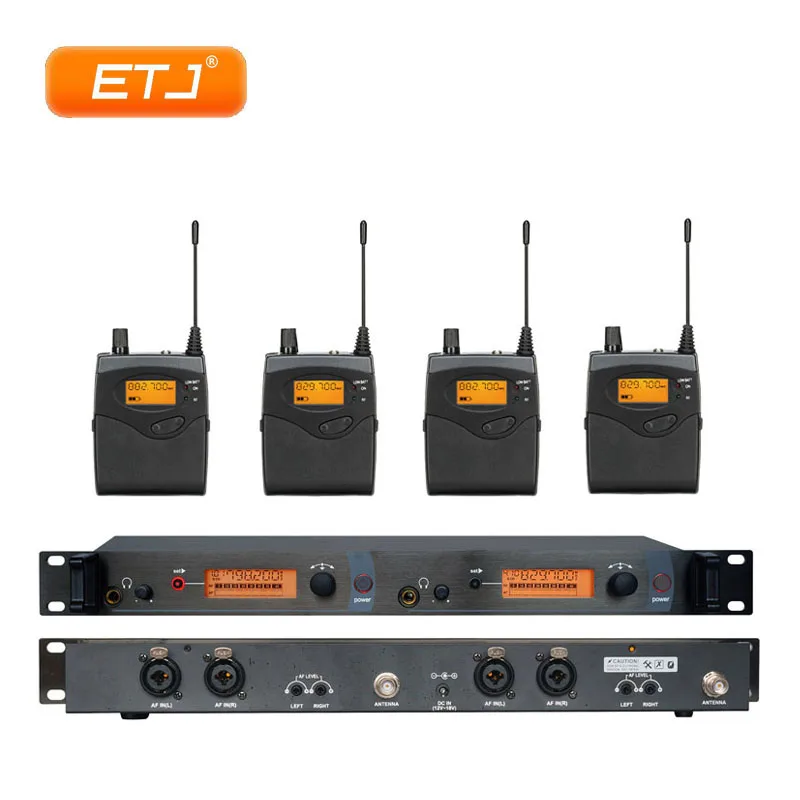 Система внутриканального монитора IEM SR2050 профессиональные УВЧ Беспроводные 4