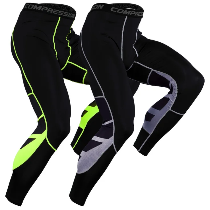 Compression Pants Men Cycling Fitness Sports Running Tights Gym Jogging Pants Male Trousers Running Leggings Sportswear Workout new brand fitness men running tights gym yoag trousers crossfit jogger sports leggings athleisure sportswear jog elastic pants