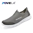 Кроссовки мужские сетчатые Нескользящие, Повседневные Удобные сникерсы, дышащие, модная Уличная обувь, размеры 36-47, лето