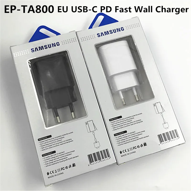 Оригинальное Супербыстрое зарядное устройство Samsung Note10 25 Вт EU Usb PD 3 0 кабель для