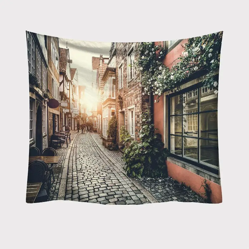 Подвесной гобелен с рисунком в европейском стиле для дома спальни домашнего