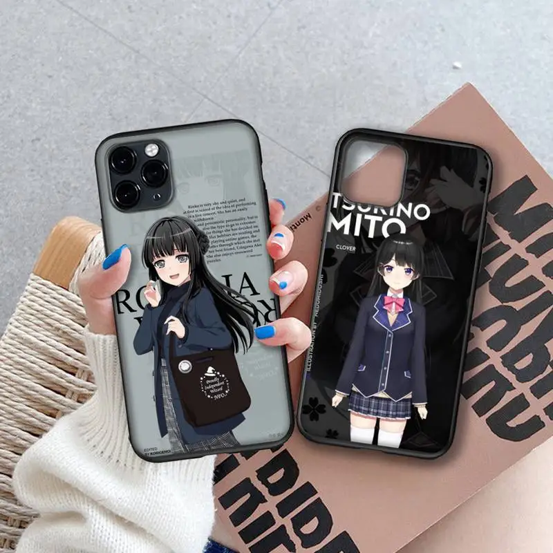 Чехол Shirokane Rinko Bang Dream для телефона iPhone 13 11 12 Pro XS MAX Mini 8 7 6 6S Plus X 2020 XR 13 Pro, чехлы для телефонов