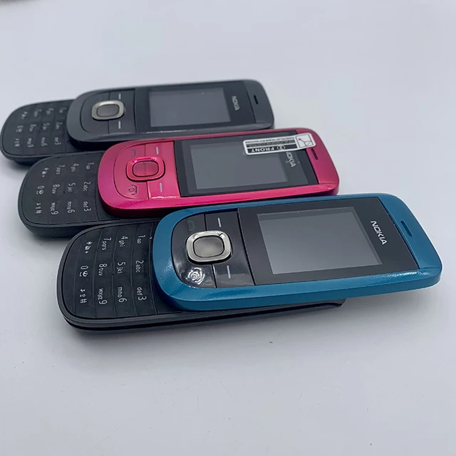 nokia 2220s refurbished original mobile phones slide mobile phones unlocked cheap cell phones mp3 player fast delivery free global shipping