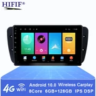 Автомагнитола 2 Din на Android 10 для Seat Ibiza 6j, 2009, 2010, 2012, 2013, GPS-навигация, радио, аудио, мультимедийный плеер