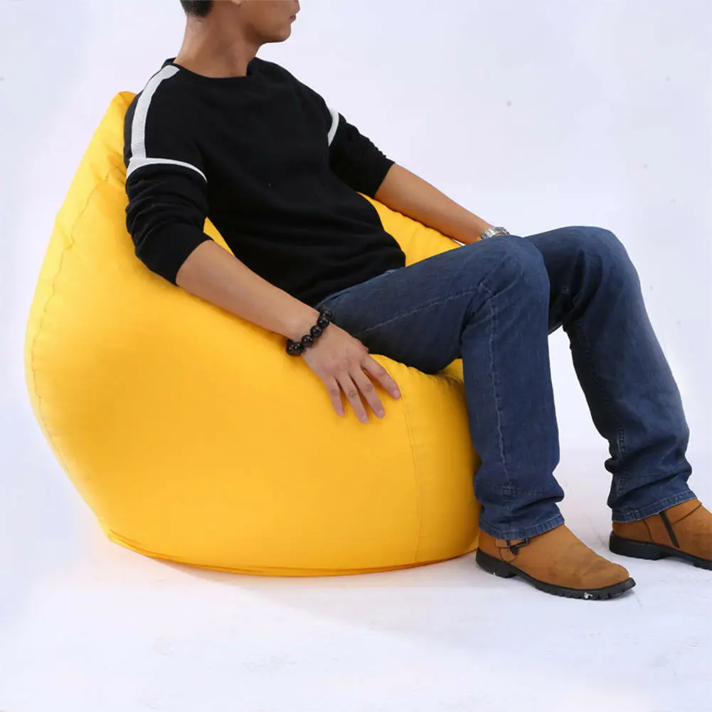 

Large Bean Bag Sofa Cover Waterproof Sofa Cover Seat Home Soft Lazy Sofa Cozy Single Chair Seat Durable Furniture