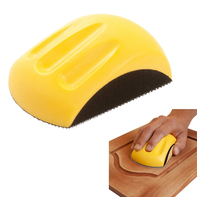 

Hand Sanding Block For Hook & Loop Sandpaper Hand Pad Polishing Pad Abrasive Tools