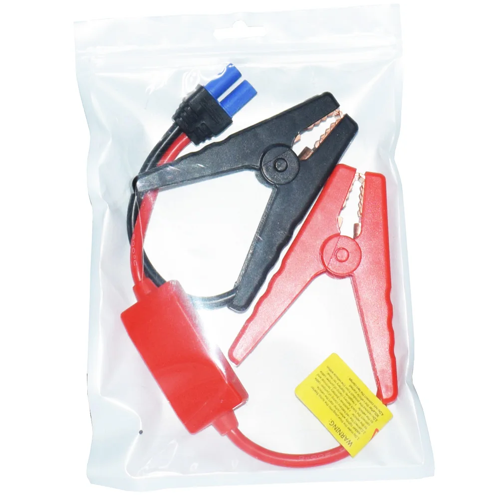 Профессиональные аккумуляторные зажимы для автомобильного запуска кабелей для аварийных ситуаций, клемма хранения усилителя двигателя автомобиля, 10awg / 11,3 дюйма на.