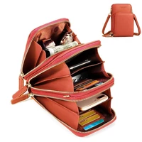 brand crossbody cell phone shoulder bag cellphone bag fashion daily use card holder mini summer shoulder bag for women wallet