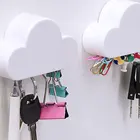 Держатель-вешалка для хранения в виде белого облака
