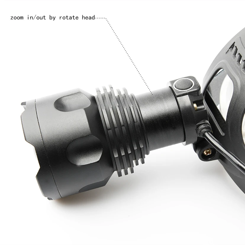 High-power P50.2LED fishing headlight zoom strong USB charging long-shot outdoor multi-function 18650 | Лампы и освещение