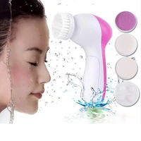 maxfresh facial cleansing brushes massager silicone 5 in 1 deep pore cleansing skin care scrub beauty relief brush