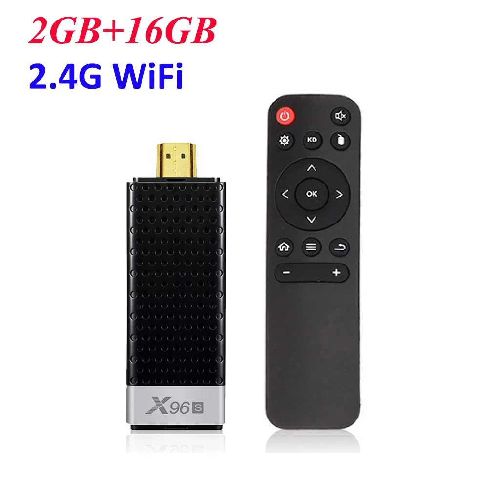 2GB 16GB Android 9,0 ТВ приставка X96S ТВ-палка Смарт Мини ПК DDR3 4GB ram Amlogic S905Y2 2,4G/5G WiFi Bluetooth 4,2 4K Android ТВ Медиаплеер - Цвет: 2GB 16GB