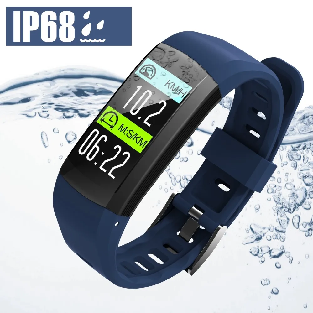 Смарт-браслет S906 с GPS водонепроницаемый IP68 | Электроника