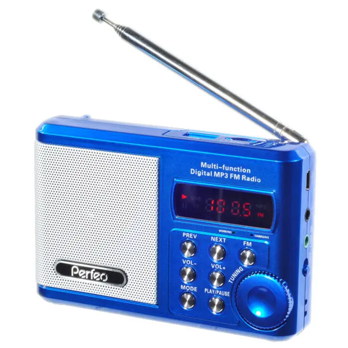 Радиоприемник Perfeo мини-аудио Sound Ranger УКВ+FM MP3 (USB/TF) USB-audio BL-5C 1000mAh | Электроника
