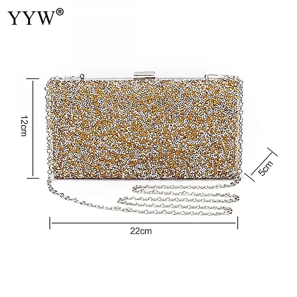 

Элегантный Блестящий клатч с кристаллами, женские вечерние сумочки, кошелек, женские свадебные стразы, Сумочка на плечо, винтажный клатч