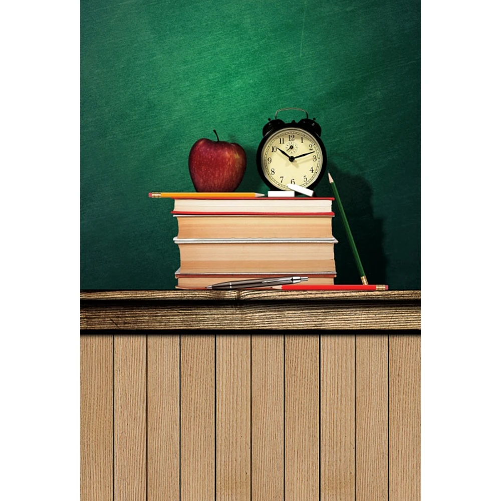 Доска деревянная доска Дети обратно в школу фон для фотосъемки фотостудии