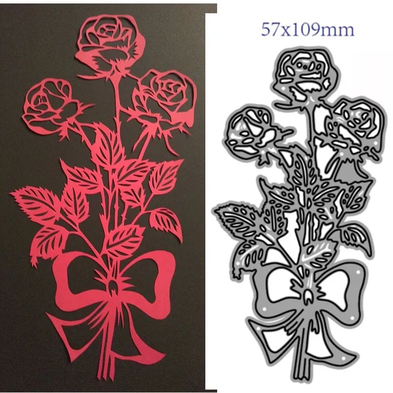

Metal Cutting Dies Cut Mold flower Decoration Scrapbook Paper Craft Knife Mould Blade Punch Stencils
