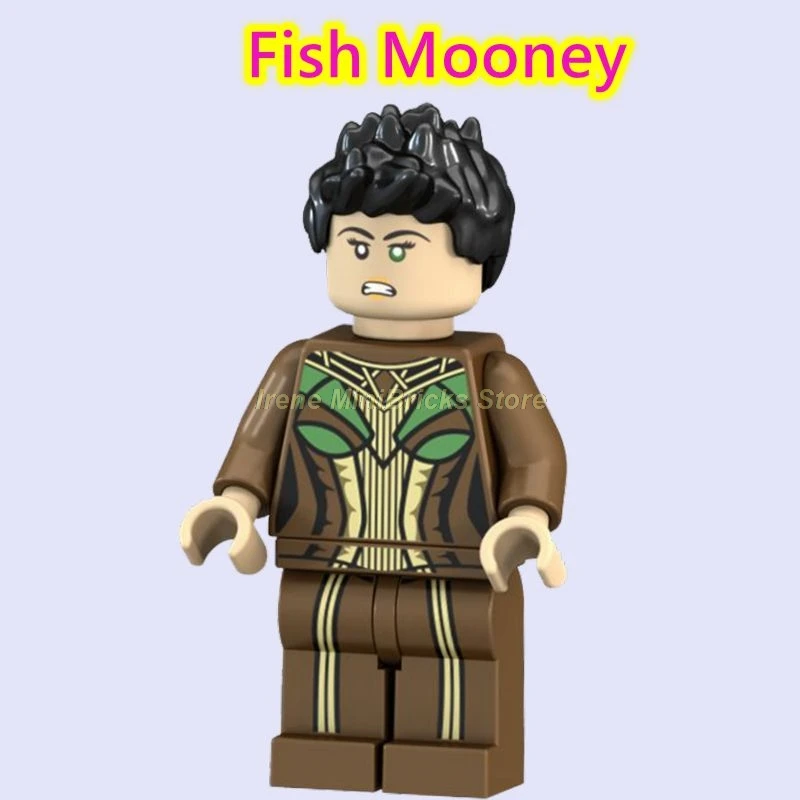 Fish Mooney Gotham Gordon Брюс Уэйн Бэтмен Marvel фильм железные человеческие Мстители эндгейм Acrion фигурки в Конструкторы Игрушки для детей DC - Цвет: Fish Mooney