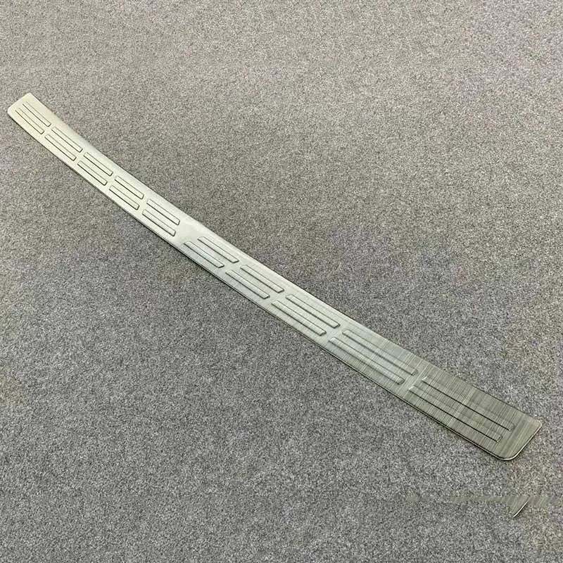 

For Nissan Serena 2020 2021 Stainless Steel Exterior Rear Bumper Protector Sill Trim Tail Trunk Guard Pedal CoverCar Accessory